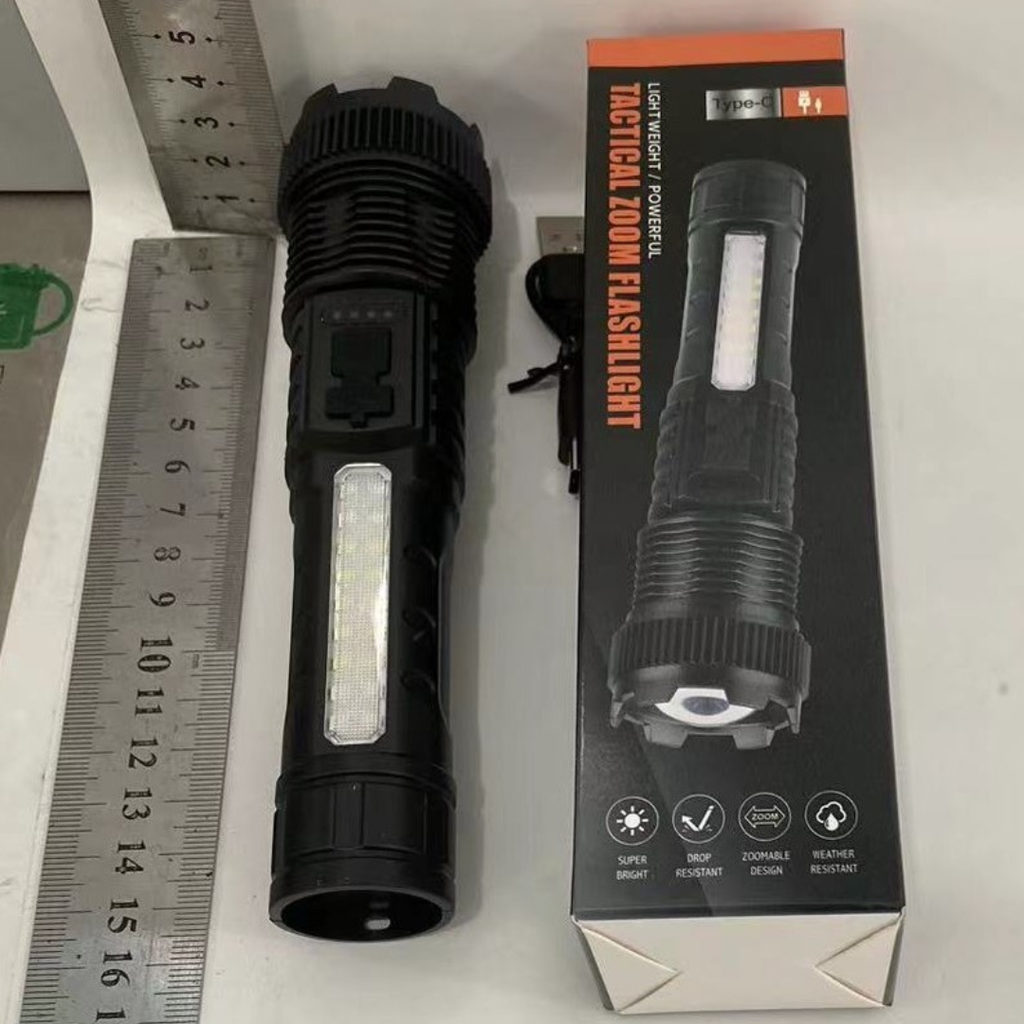 Lanternă LED Rază 1000m și Încarcare Telefon